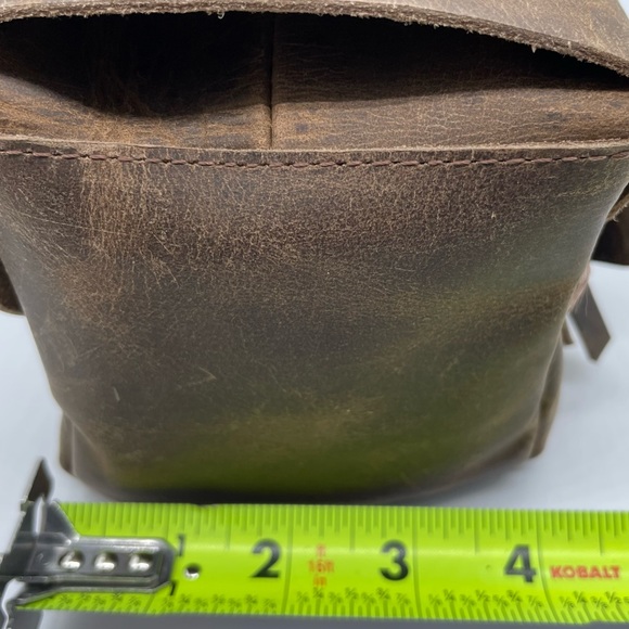 NWOT Creative Leather Arts Toiletry Bag - Picture 8 of 10